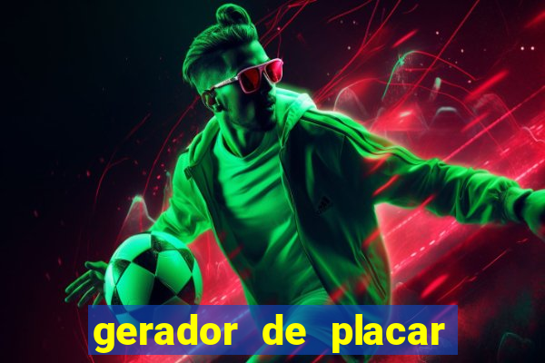 gerador de placar de futebol